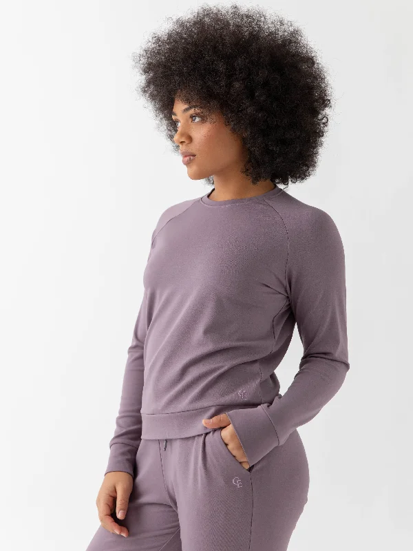 Women's Ultra-Soft Bamboo Pullover Crew