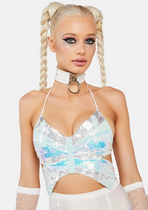 Frosted Playa Dreamin' Butterfly Top